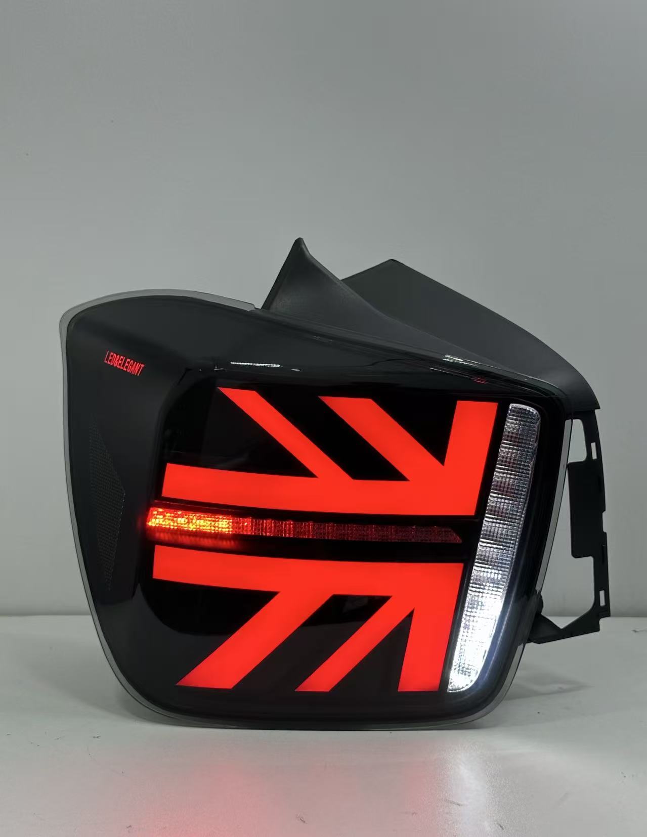 Union Lighting & Decor Affiliate Program Collabs - BMW 1シリーズ F20 2011-2014用 テールライト 改造ユニオンジャックスタイル