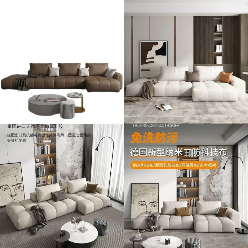 Lighting Decor Rentals - 北欧風ファブリックソファ モダンミニマリスト木製フレーム リビングルーム家具 ライトラグジュアリーカウチ アパート・賃貸住宅の装飾に