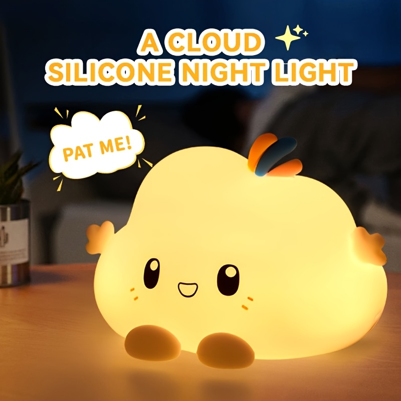 Lighting Decoration For Home - クラウドナイトライト、タッチコントロール調光、充電とタイマー機能、家の装飾に、ギフトに最適