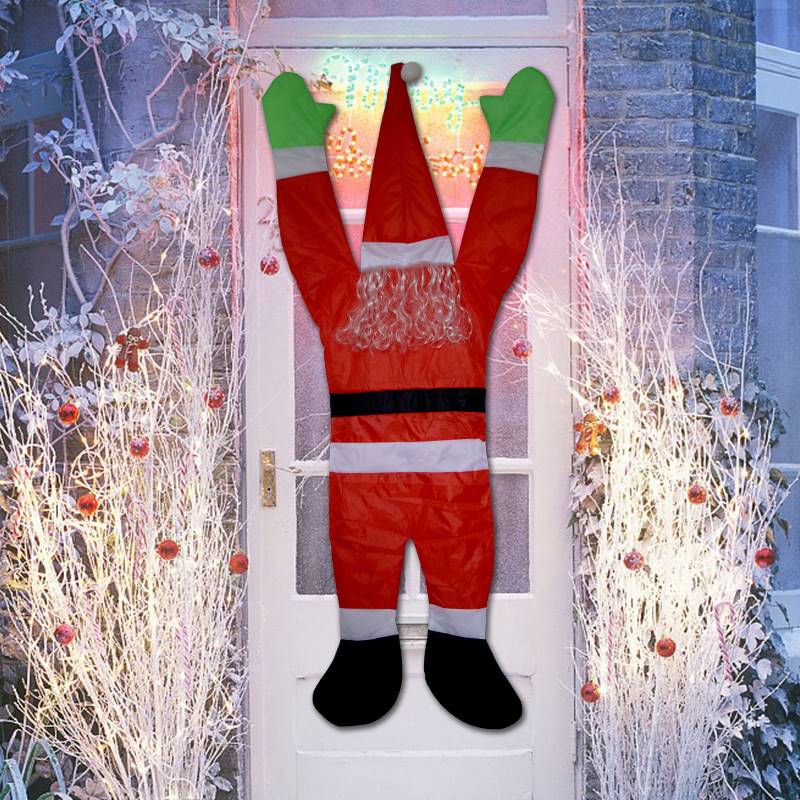 Santa claus Hangingクリスマスデコレーショ - Pendant Lighting Christmas Decor のレビューと価格