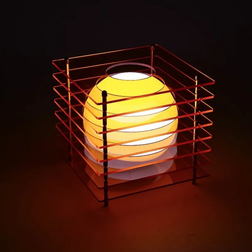 DIY アクリル千層ランプムーンランプデスクトップ装飾中断雰 - Lighting Decoration For Home のレビューと価格