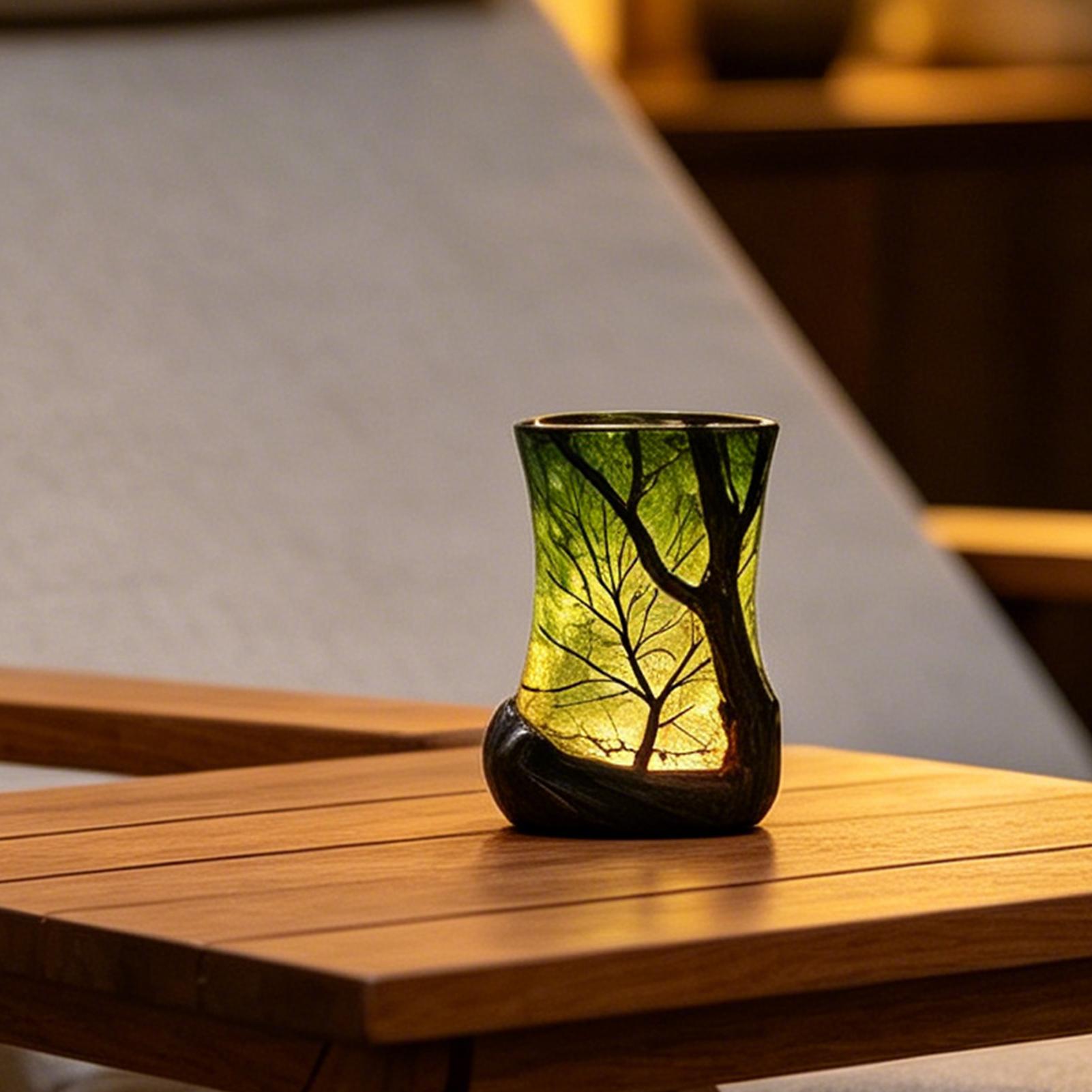 ベッドサイドテーブルランプ フォレストナイトライト 装飾的な - Lighting Decoration For Home のレビューと価格