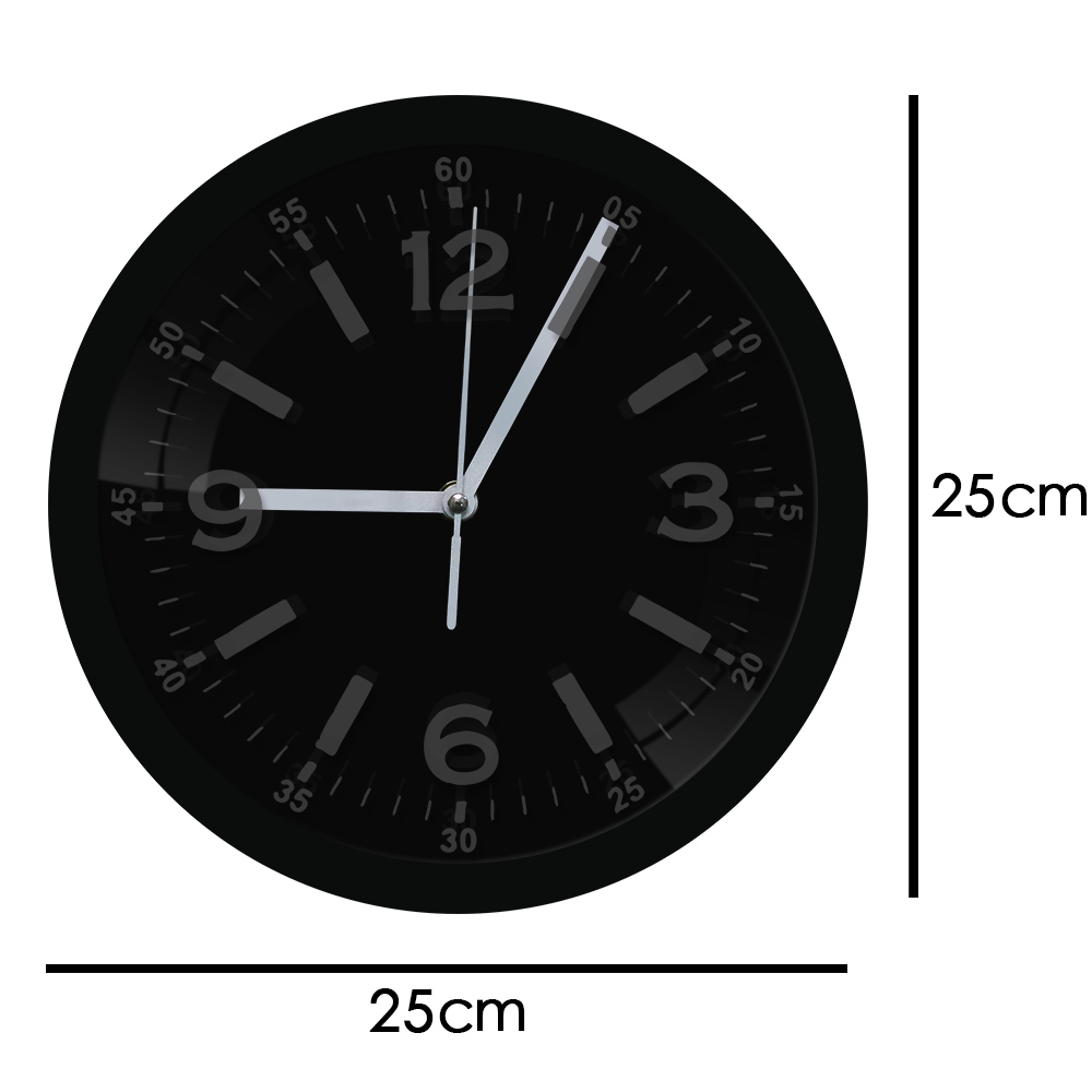 Ledネオンウォールクロック,モダンなデザイン,大きな数字, - Lighting Home Decor Wall Clocks のレビューと価格