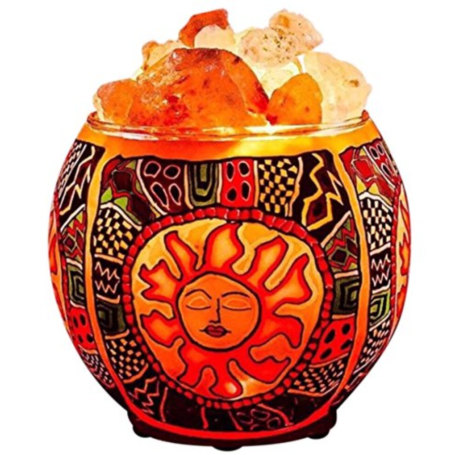 ヒマラヤ岩塩ランプ、UL規格の調光コード付き、手作りの職人技 - Himalayan Salt Lamp のレビューと価格