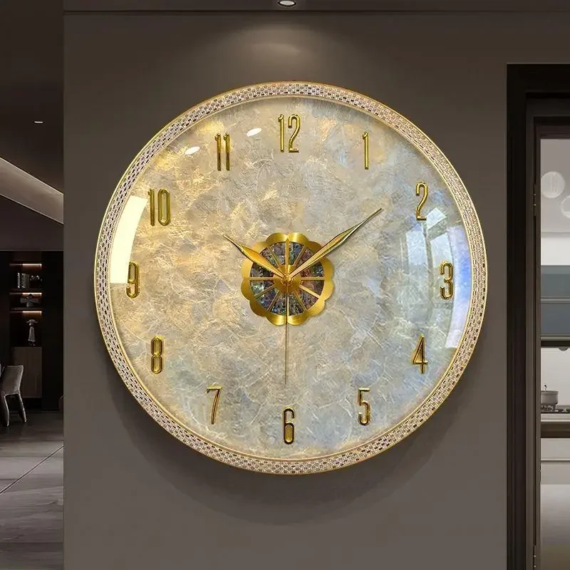 モダンライトラグジュアリーリビングルーム壁掛け時計 部屋の装 - Lighting Home Decor Wall Clocks のレビューと価格