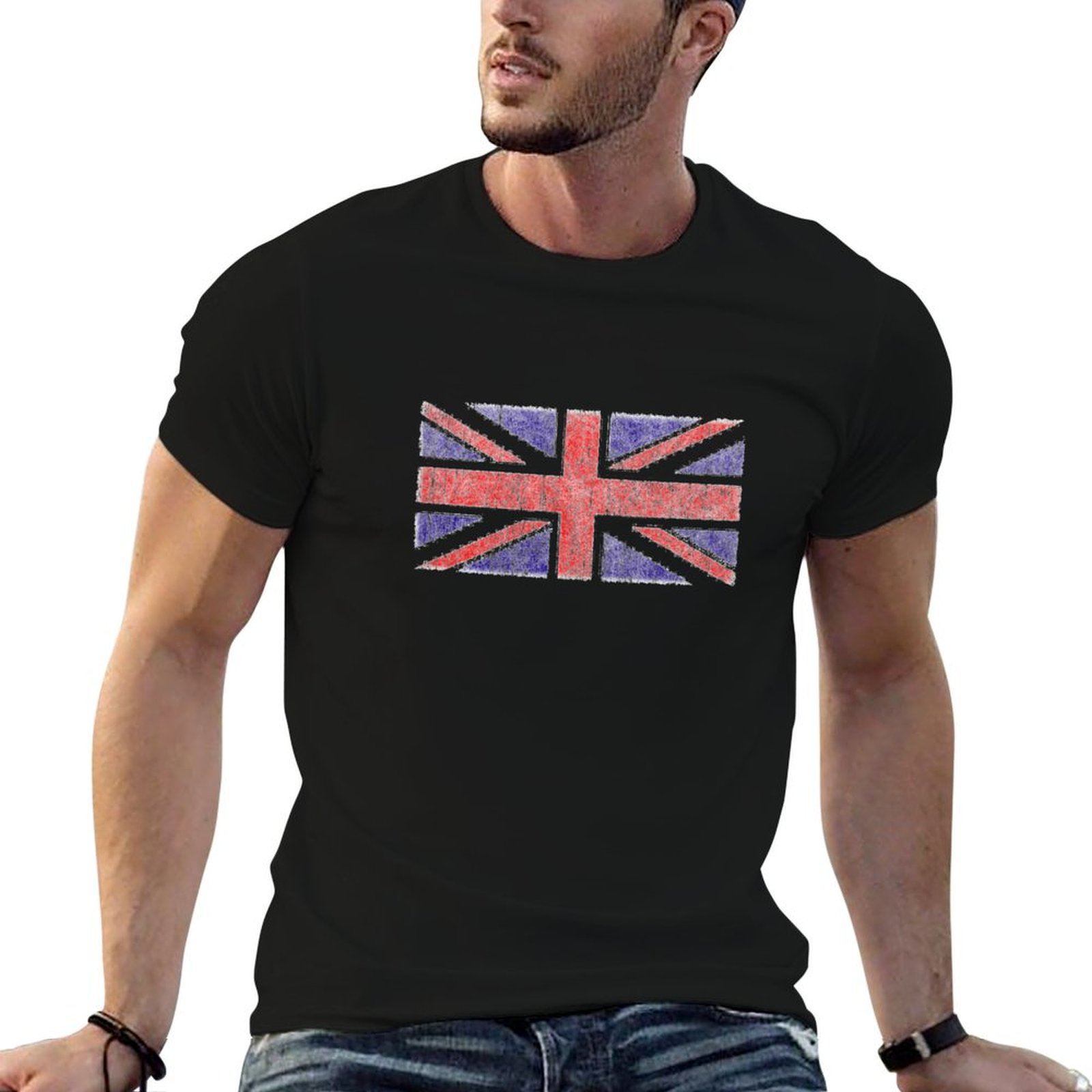 ヴィンテージ英国ユニオンジャック旗Tシャツライトアスレチック - Union Lighting & Decor Affiliate Program Collabs のレビューと価格