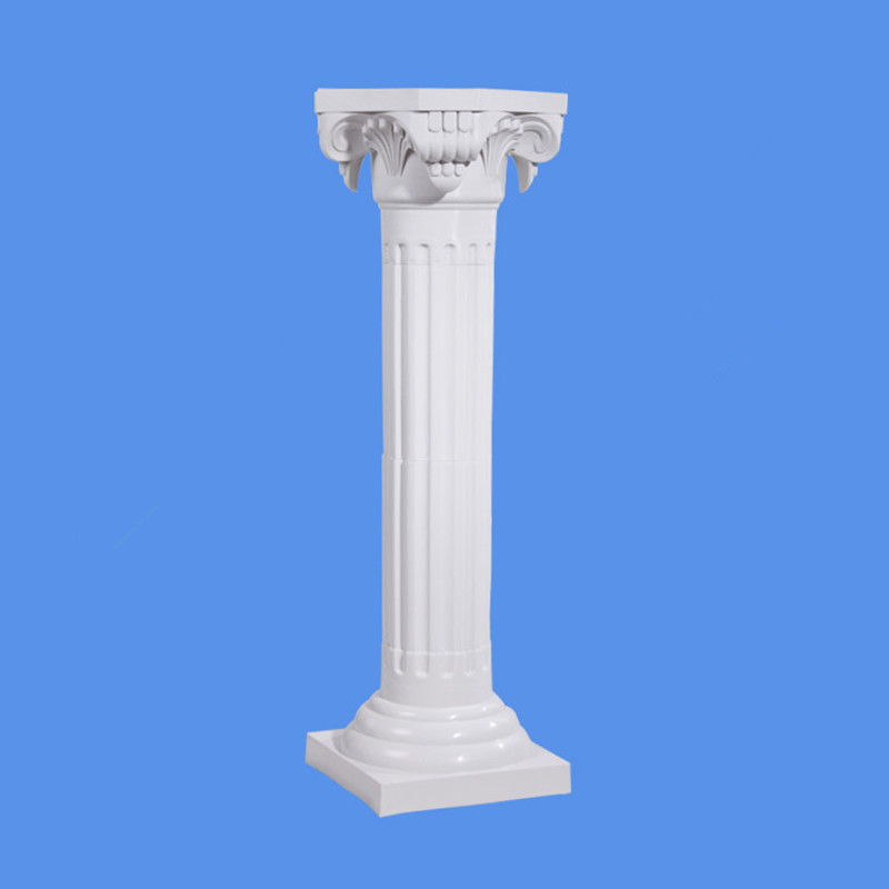 65cm 113cm ホワイトプラスチック製ローマ風柱 ウェ - Lighting Decoration Stand のレビューと価格