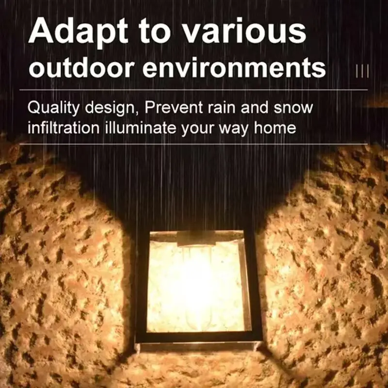屋外ソーラータングステンウォールライト、モーションセンサー付 - Lighting Decoration Outdoor のレビューと価格