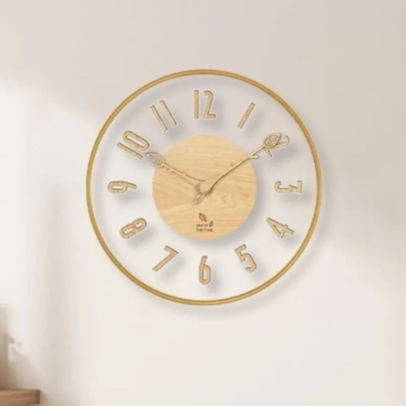 インテリジェント壁時計 レーダーセンサー ナイトライト 3D - Lighting Home Decor Wall Clocks のレビューと価格
