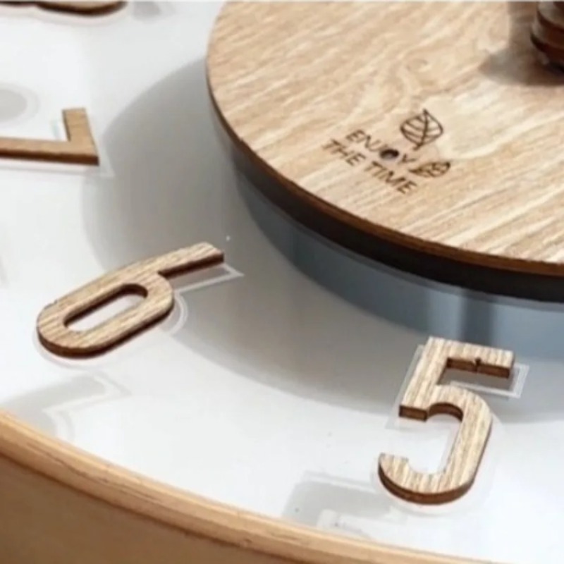 インテリジェント壁時計 レーダーセンサー ナイトライト 3D - Lighting Home Decor Wall Clocks のレビューと価格