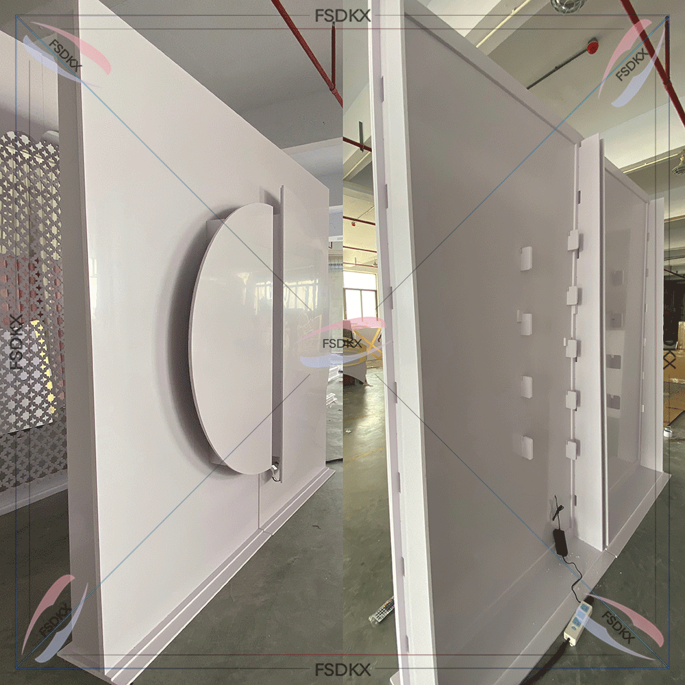 RGBスクエア3D背景,スタンドアップライト,結婚式のステー - Lighting Decor Rentals のレビューと価格