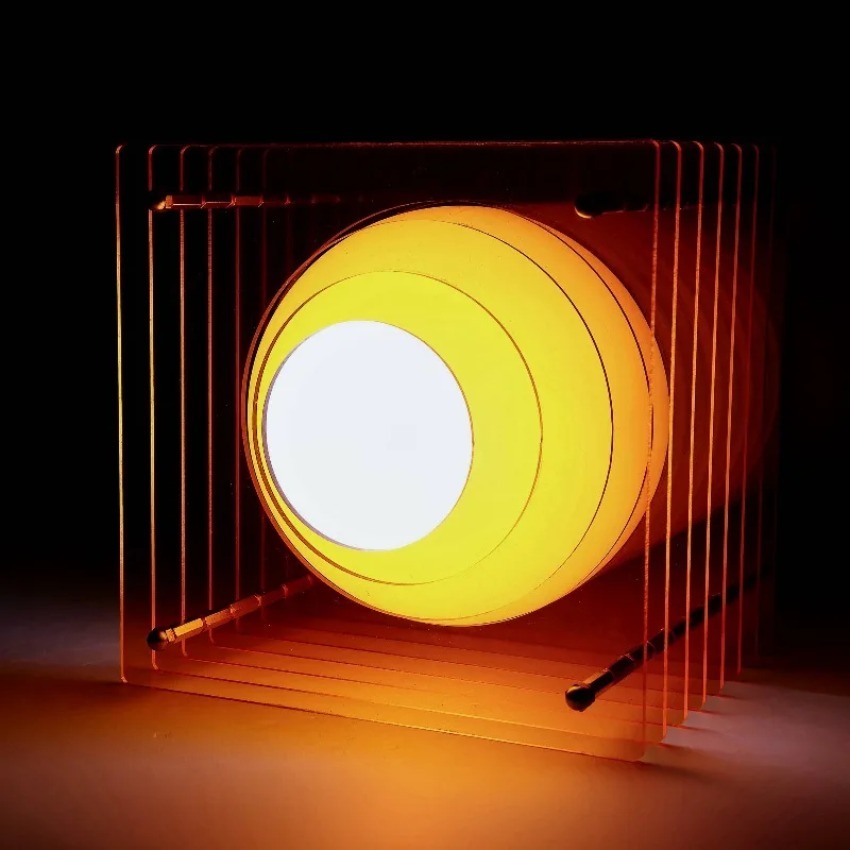 DIY ムーンランプ アクリル千層ランプ デスクトップ装飾  - Lighting Decoration For Home のレビューと価格
