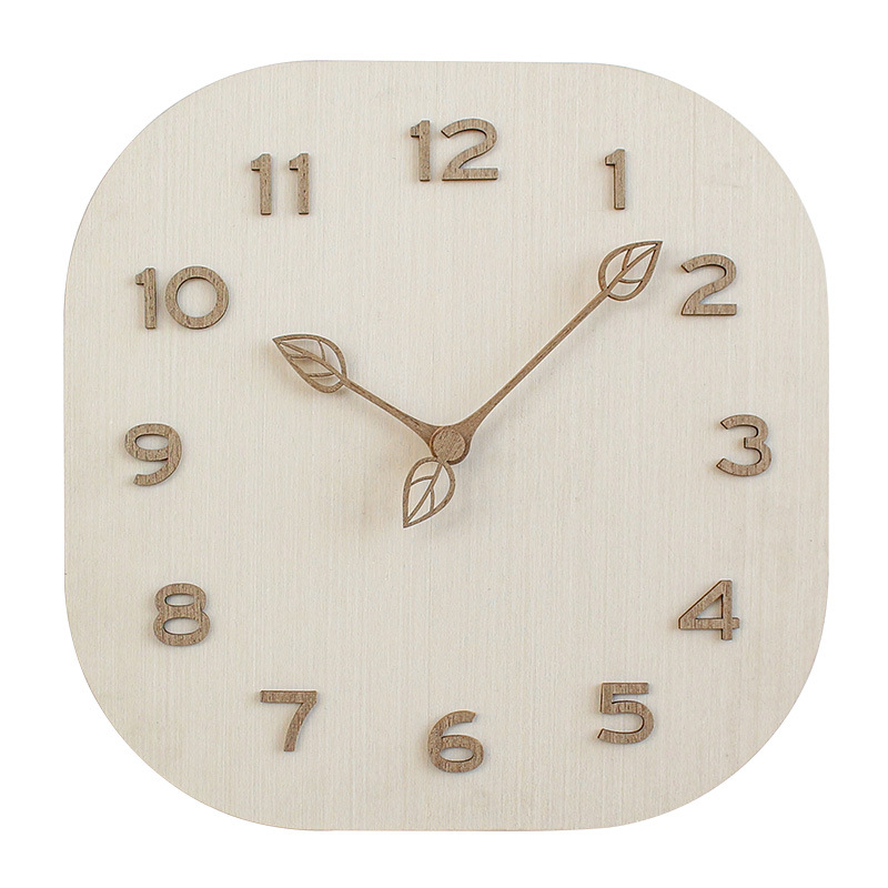 モダンな個性派壁掛け時計 シンプルな正方形 ライトラグジュア - Lighting Home Decor Wall Clocks のレビューと価格