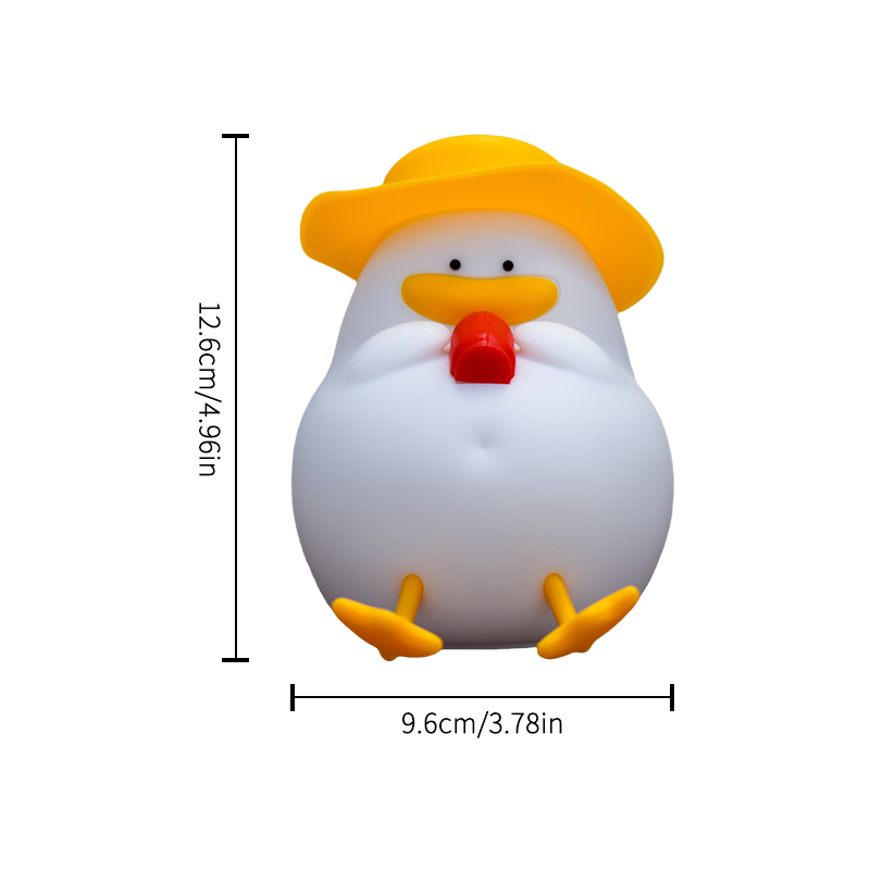 ハッピーダックナイトライト、タッチコントロールベッドサイドラ - Lighting Decoration For Home のレビューと価格