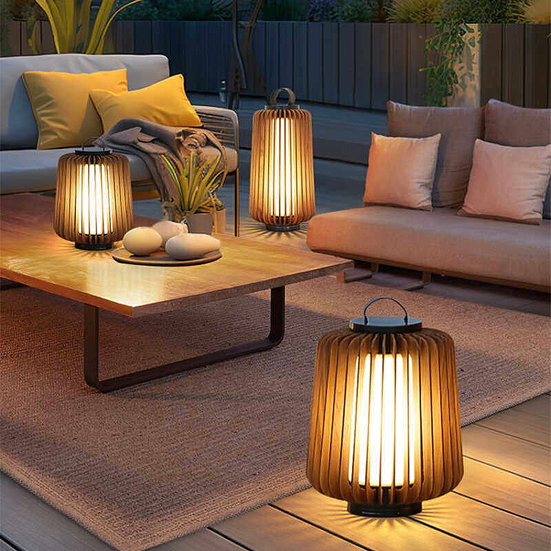 発光フロアランプ中庭ソーラーLED屋外照明非ソーラーランプ屋 - Lighting Decoration Outdoor のレビューと価格