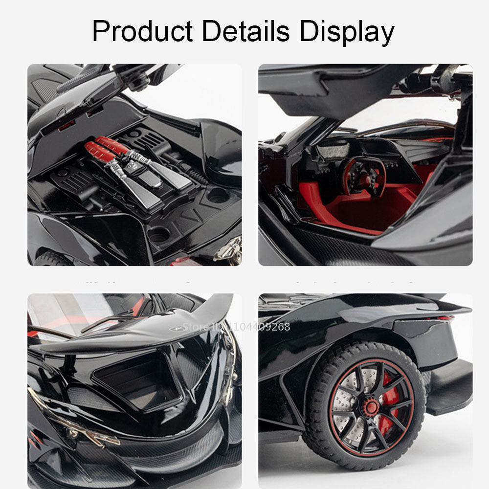 1:24スケール アポロIE EVO スーパーカーモデル お - Decor Lighting Ie のレビューと価格